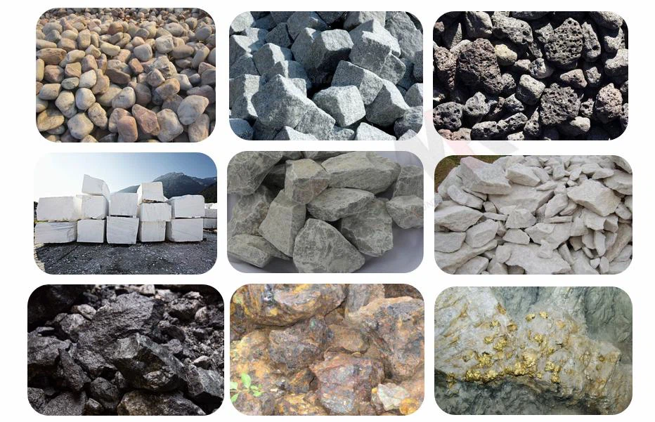 Materials can be crushed by PF Impact Crusher