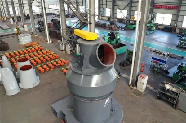 Raymond mill grinding