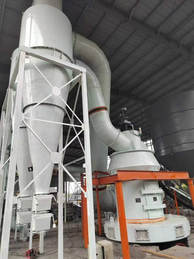 A Complete Limetone Grinding Mill Plant