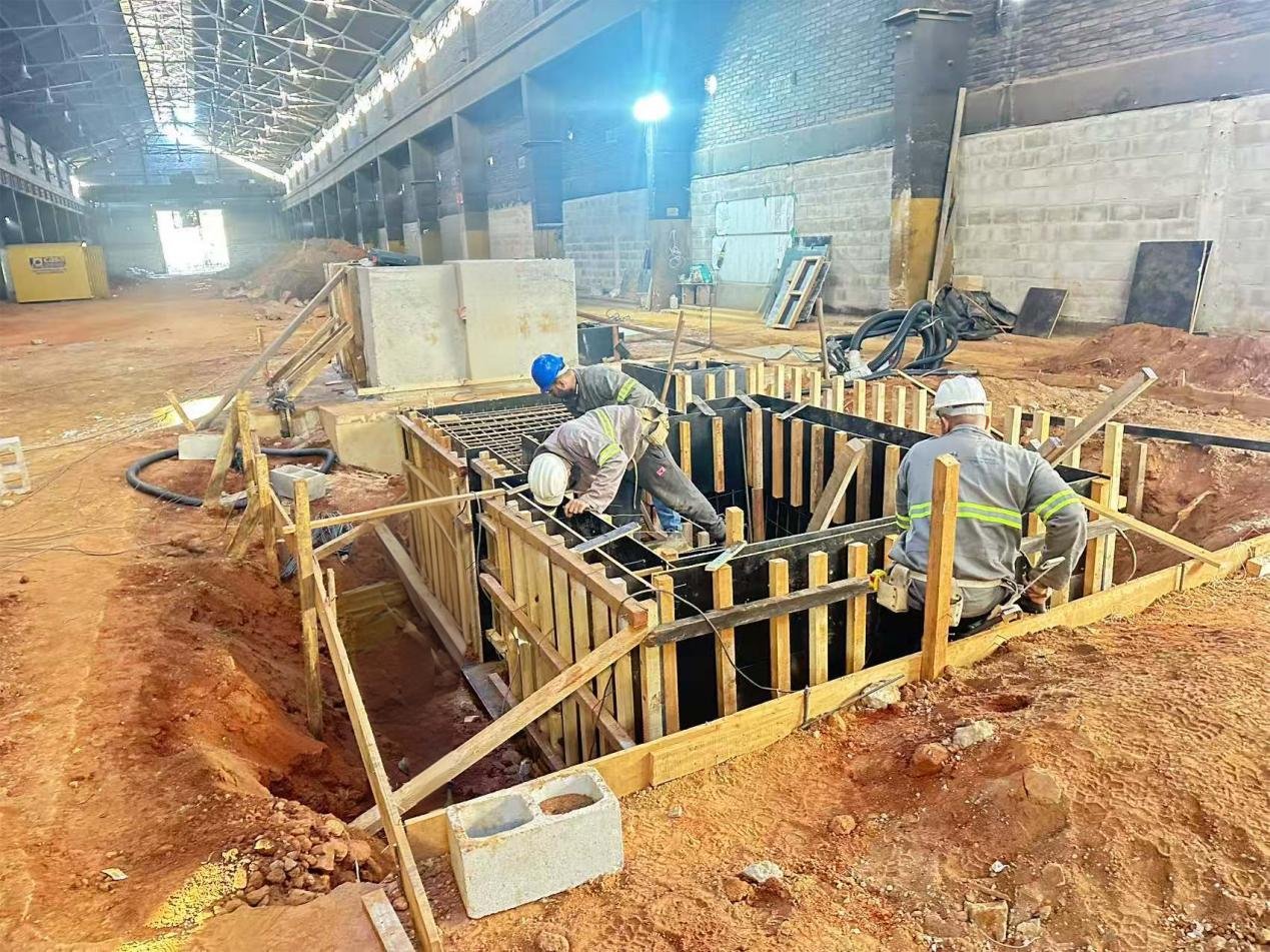 Raymond mill installation