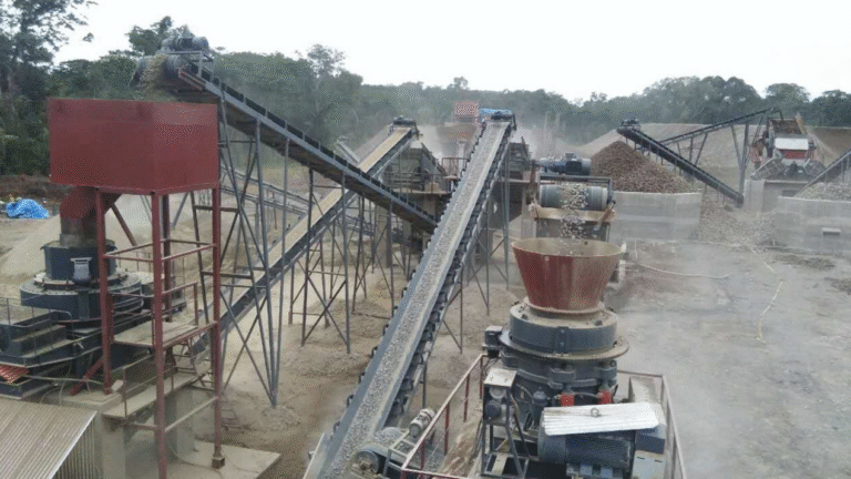 200tph River Stone Crushing Plant
