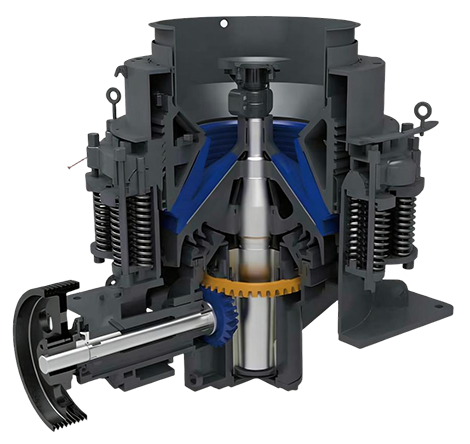 CS Symons Cone Crusher Internal Structure