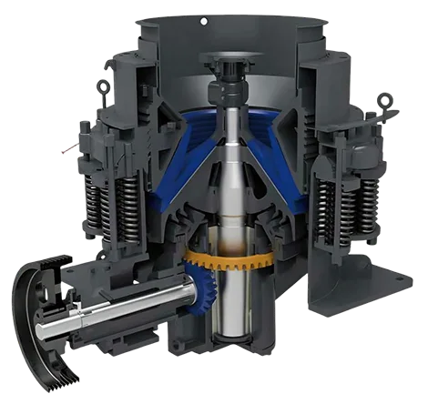 CS Symons Cone Crusher Internal Structure