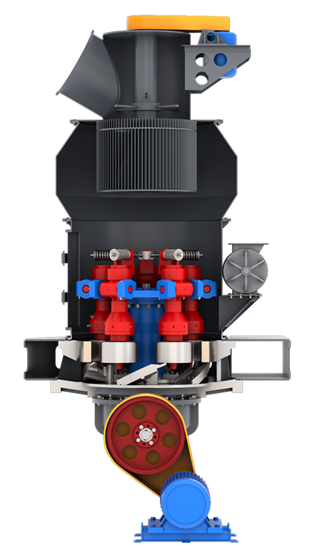 MGW Intelligent Raymond Mill Internal Structure
