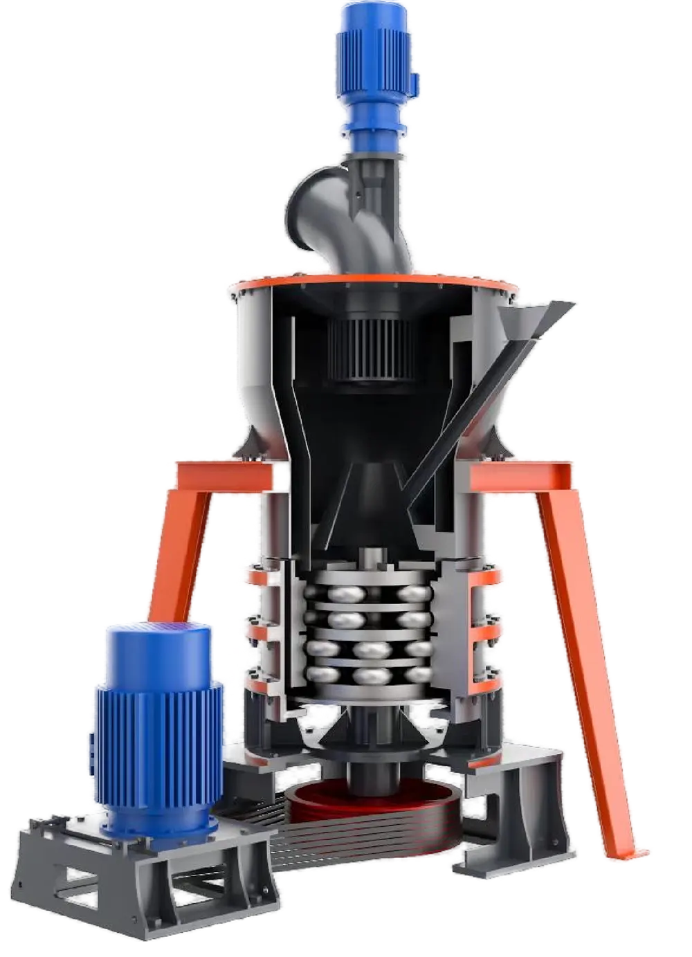 MSF Ultrafine Mill Internal Structure