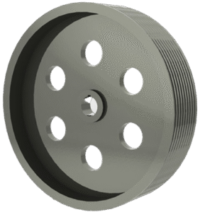 Main machine pulley
