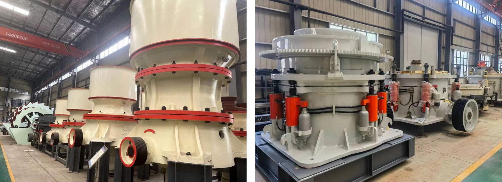 HST and HP cone crushers