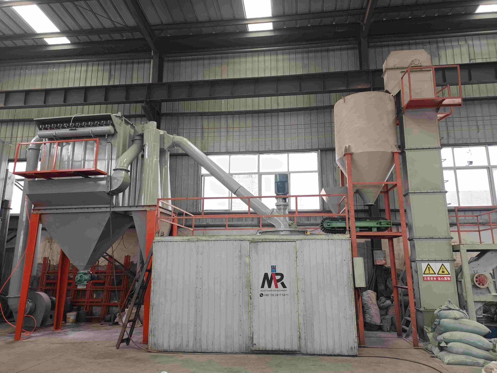 Barite micro powder mill