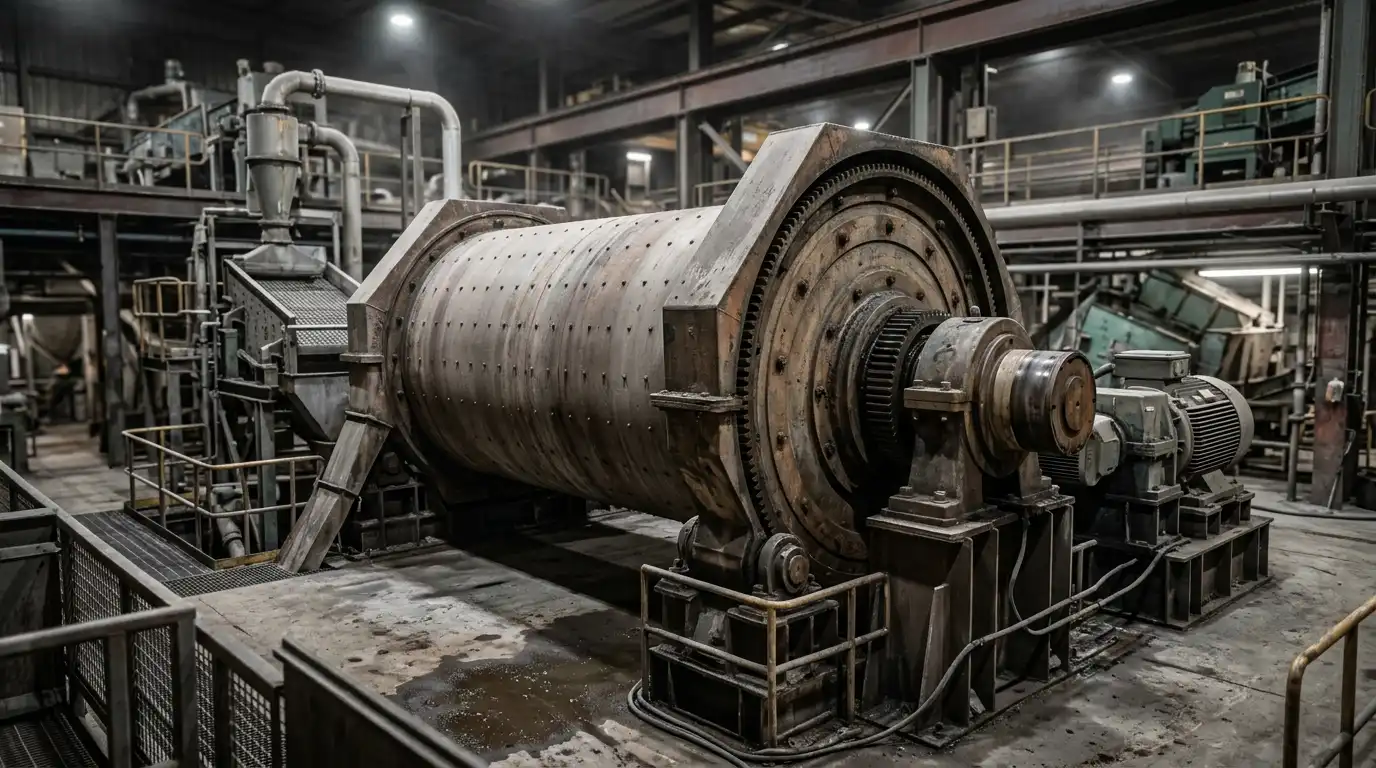 cylindrical steel shell horizontal ball mill