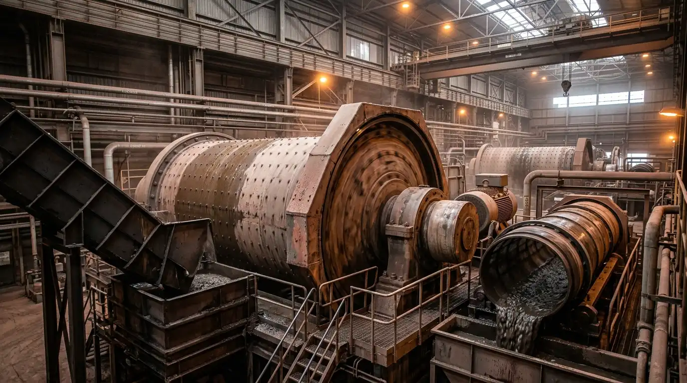 horizontal grinding mill