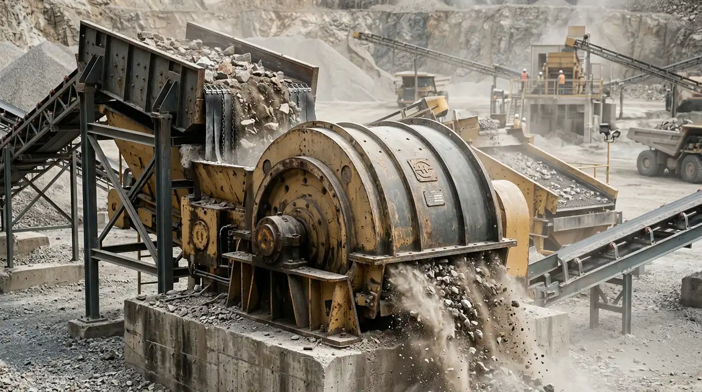Horizontal shaft impact crusher